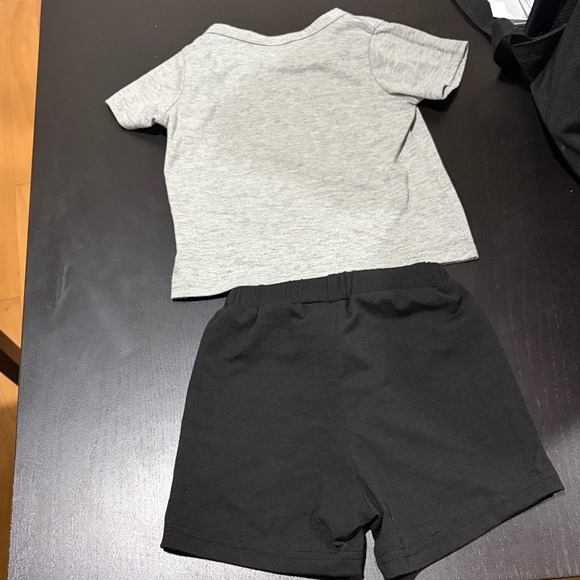 SHEIN Gray and Black Kids Matching Set Never Worn NWT - Picture 2 of 4